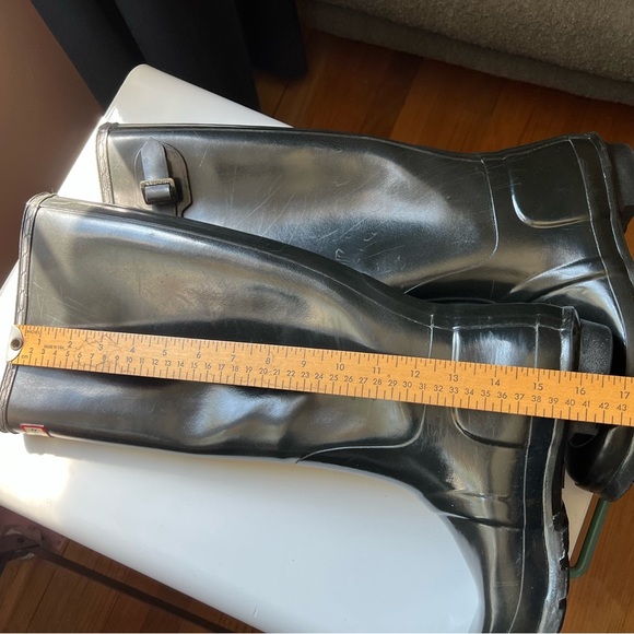 Hunter Original Tall Gloss Rain Boots Size 10 - Picture 10 of 10